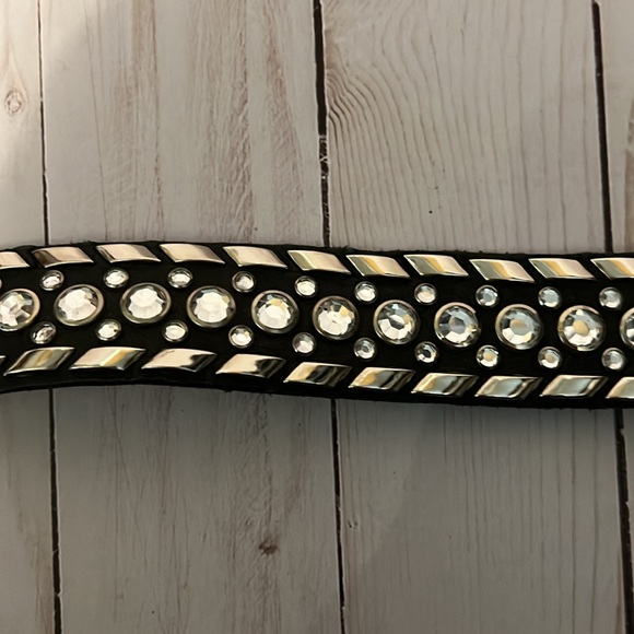 Black Rhinestone Belt - Picture 4 of 6